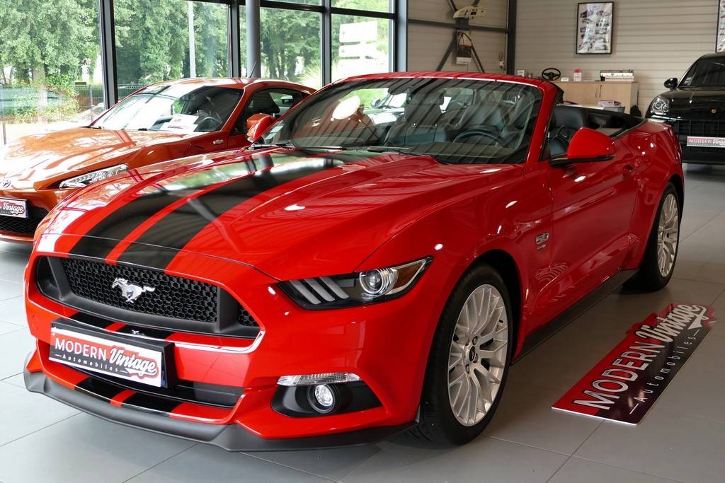 Ford Mustang Cabriolet GT 5.0 V8 Ecotaxe Incluse