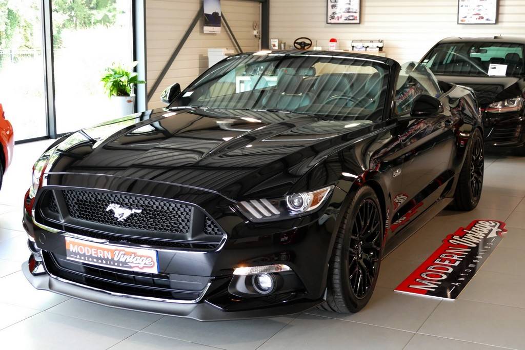 Ford Mustang GT 5.0 V8 421cv BVA6 Convertible Ecotaxe incluse Ford Mustang GT 5.0 V8 421cv BVA6 Convertible Ecotaxe incluse