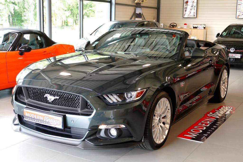 Ford Mustang GT 5.0 V8 421cv BVA6 Convertible Ecotaxe incluse Ford Mustang GT 5.0 V8 421cv BVA6 Convertible Ecotaxe incluse