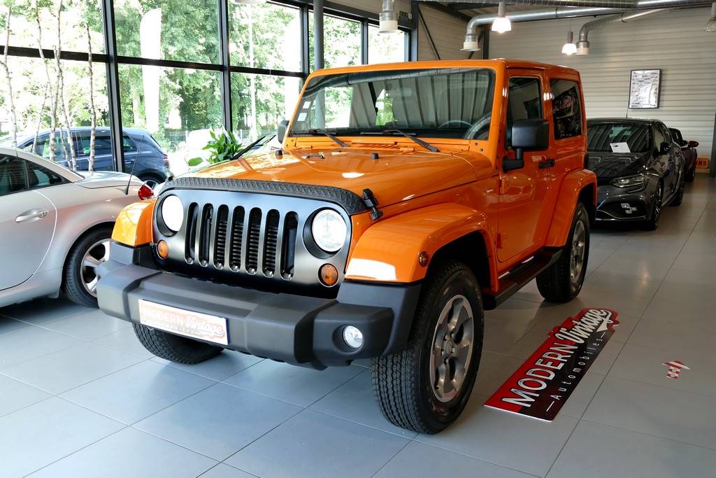 Jeep Wrangler 2.8 CRD 200cv Sahara Orange Crush!