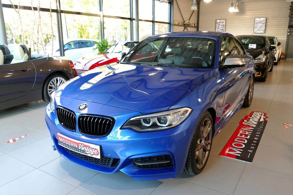 BMW M240i F22 340cv BVA8 Bleu Estoril!