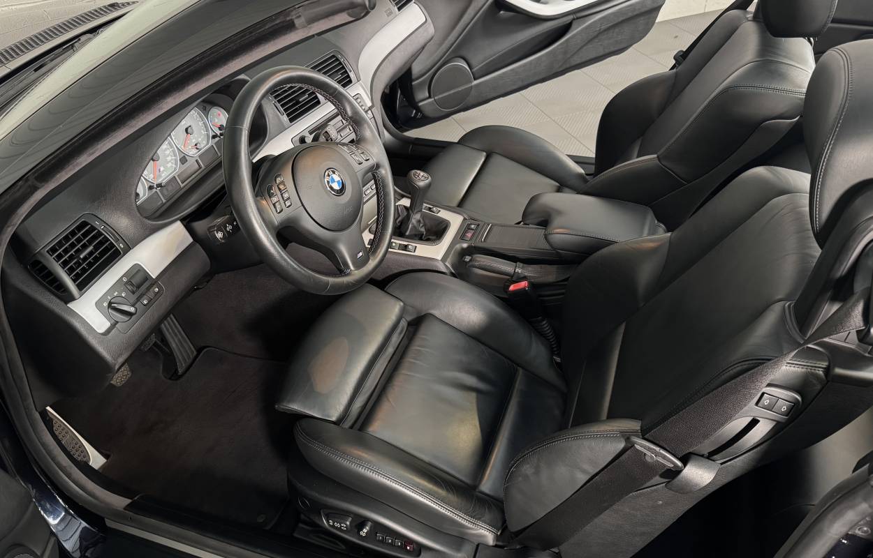 BMW M3 E46 Cabriolet 3.2 343cv Boite manuelle 6 4