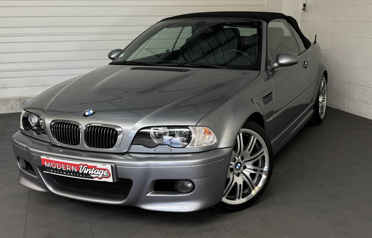 BMW M3 E46 Cabriolet 3.2 343cv Boite manuelle 6 0