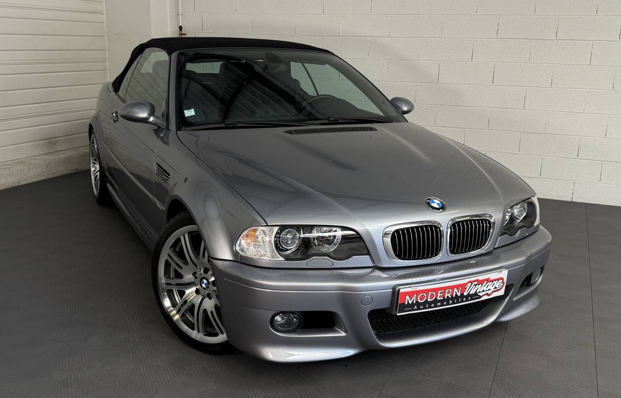 BMW M3 E46 Cabriolet 3.2 343cv Boite manuelle 6 2