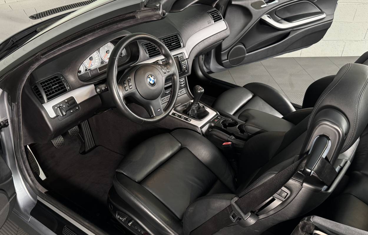 BMW M3 E46 Cabriolet 3.2 343cv Boite manuelle 6 9