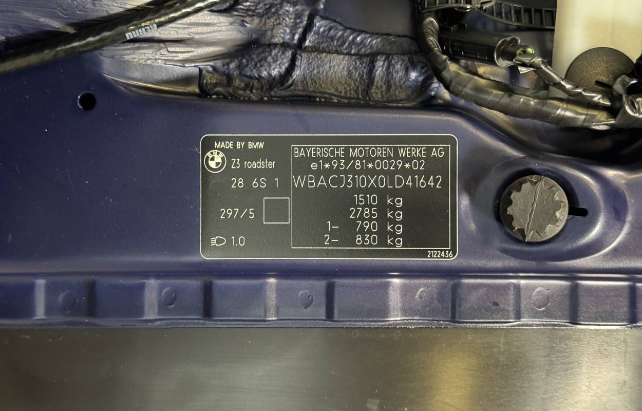 BMW Z3 Roadster 2.8 192cv 7