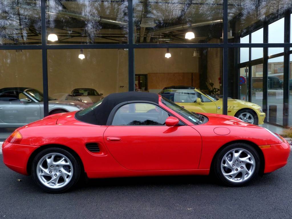 PORSCHE BOXSTER 986 2.5 204 ROUGE INDIEN 10