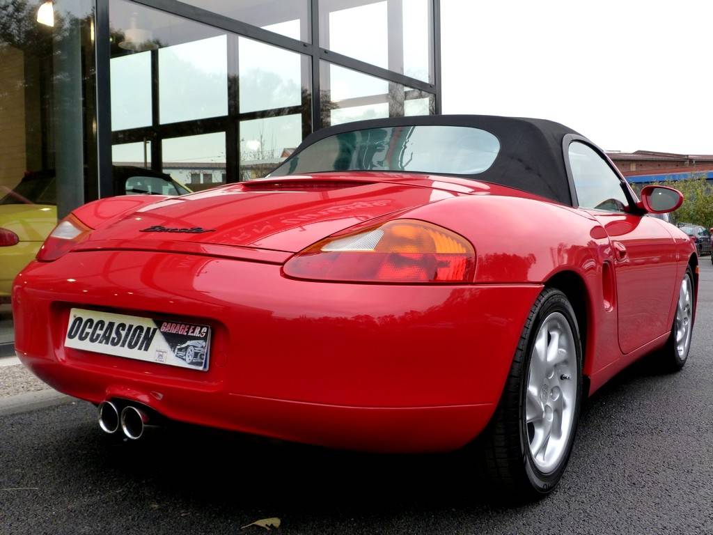 PORSCHE BOXSTER 986 2.5 204 ROUGE INDIEN 11