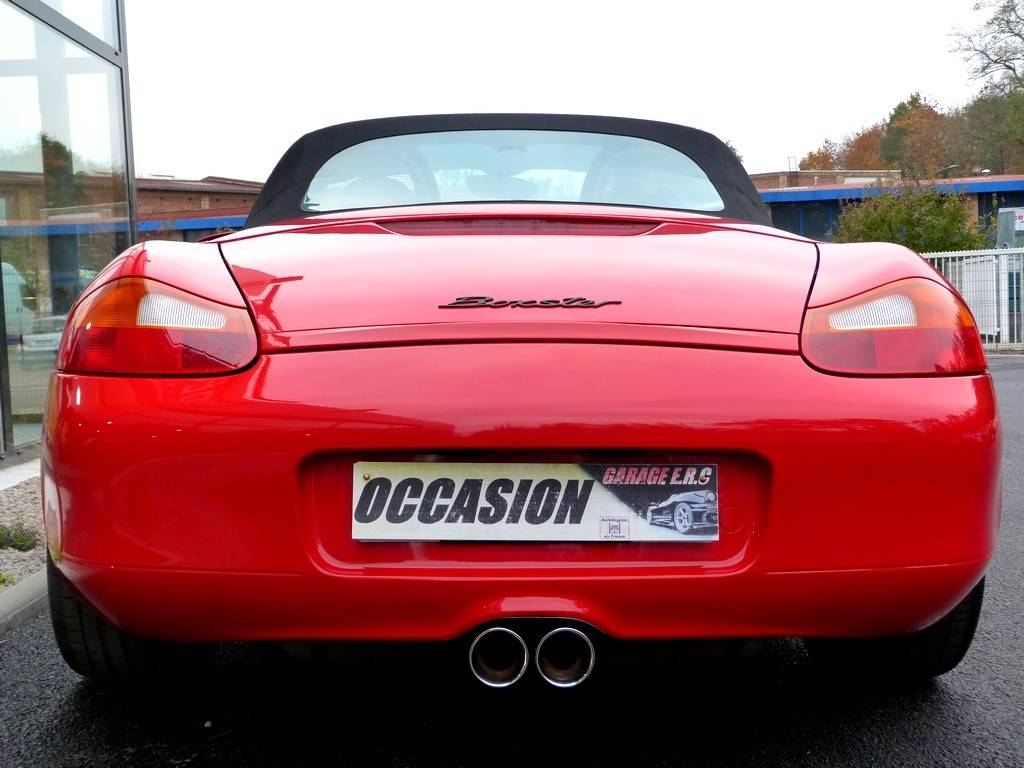 PORSCHE BOXSTER 986 2.5 204 ROUGE INDIEN 12