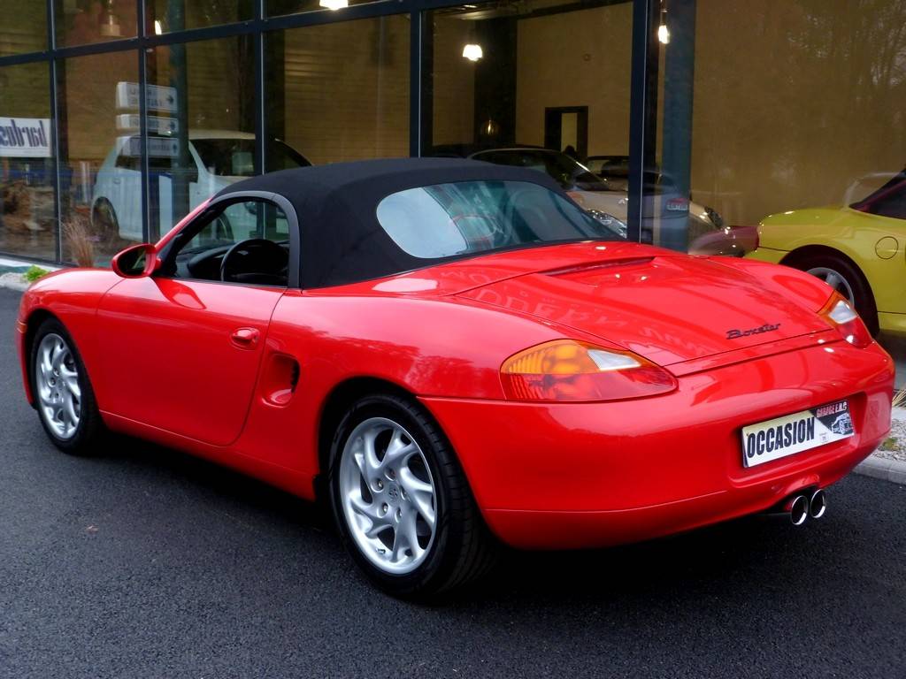 PORSCHE BOXSTER 986 2.5 204 ROUGE INDIEN 13