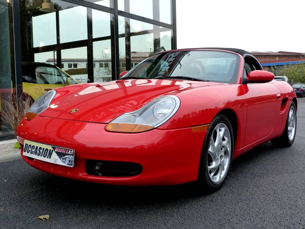 PORSCHE BOXSTER 986 2.5 204 ROUGE INDIEN 15