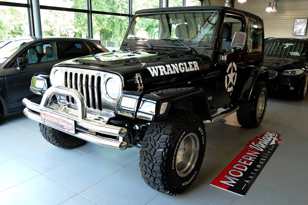 Jeep Wrangler TJ  Sport - Véhicule - Modern Vintage Automobiles  Bischwiller