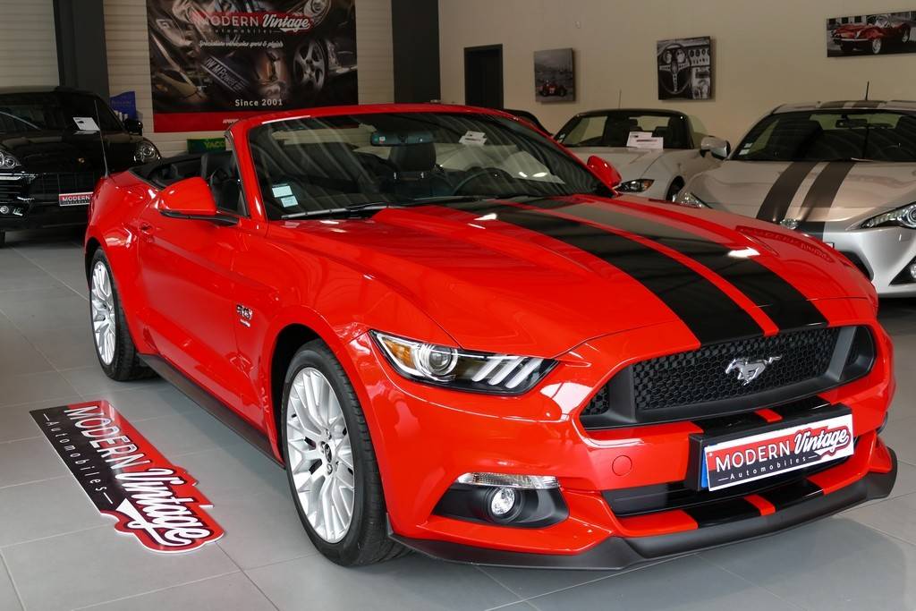 Ford Mustang Cabriolet GT 5.0 V8 Ecotaxe Incluse 16