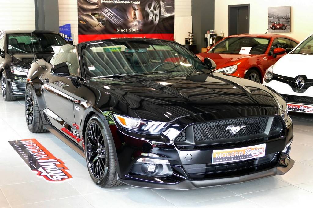 Ford Mustang GT 5.0 V8 421cv BVA6 Convertible Ecotaxe incluse 16