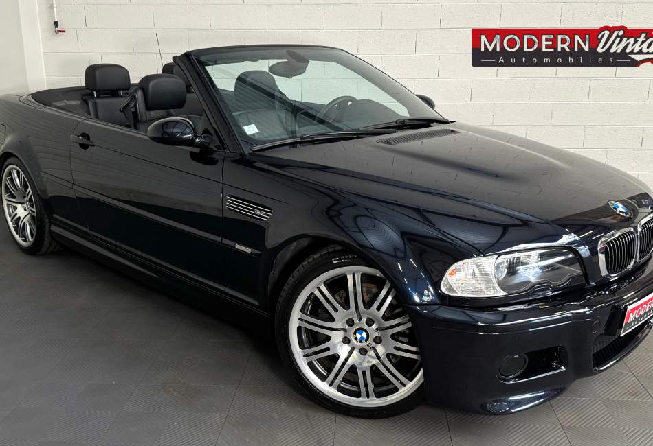 BMW M3 E46 Cabriolet 3.2 343cv Boite manuelle 6