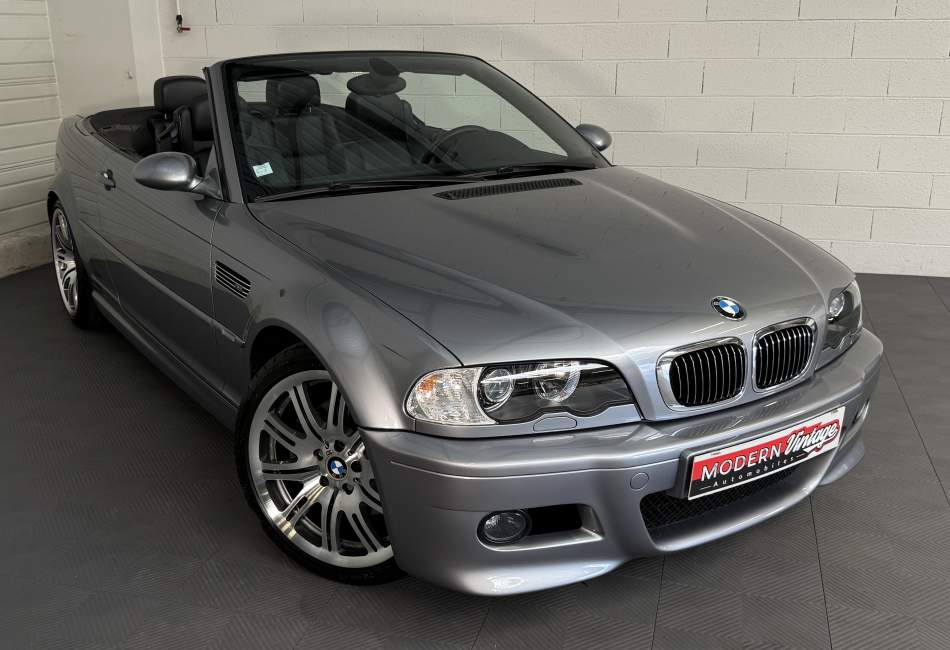 BMW M3 E46 Cabriolet 3.2 343cv Boite manuelle 6