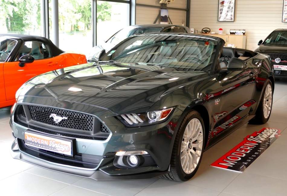 Ford Mustang GT 5.0 V8 421cv BVA6 Convertible Ecotaxe incluse