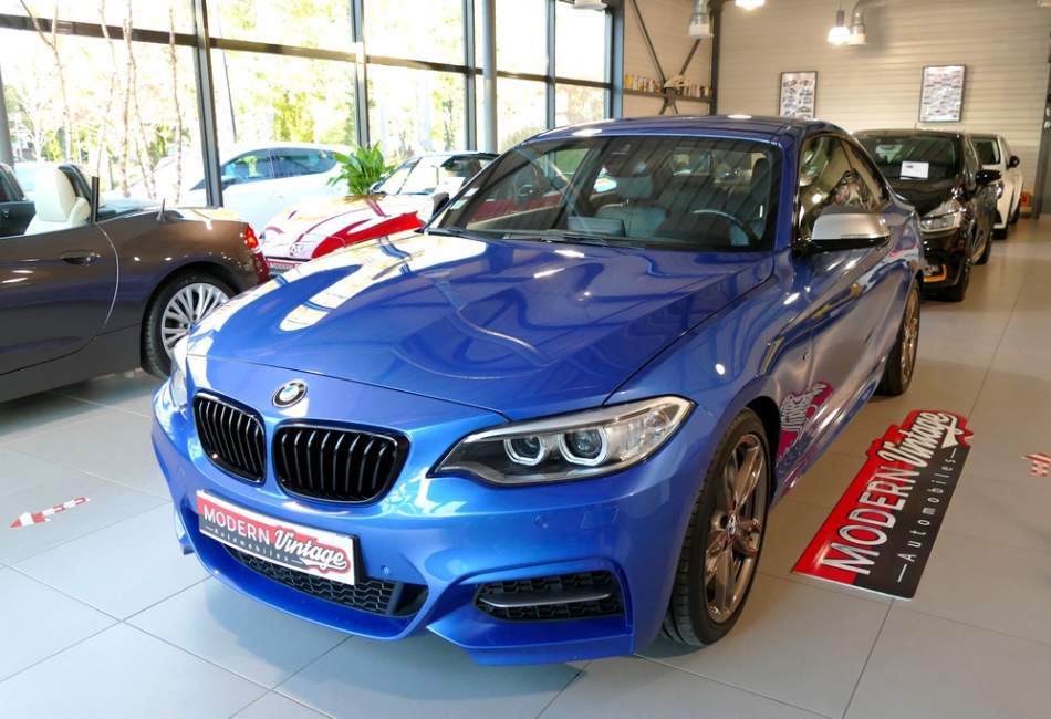 BMW M240i F22 340cv BVA8 Bleu Estoril!