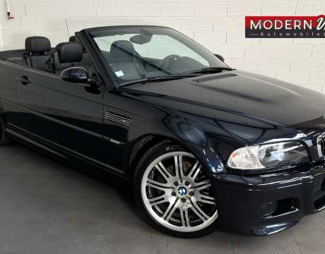 BMW M3 E46 Cabriolet 3.2 343cv Boite manuelle 6, BMW