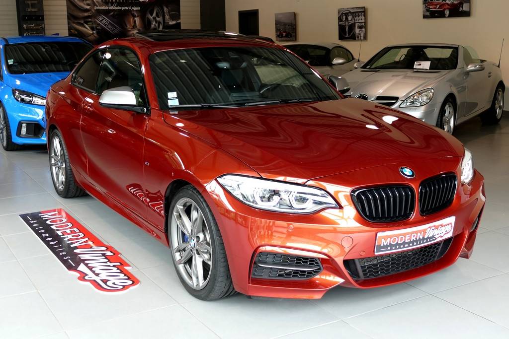 BMW M240i F22 340cv BVA8 Orange Sunset! - Véhicule - Modern Vintage ...