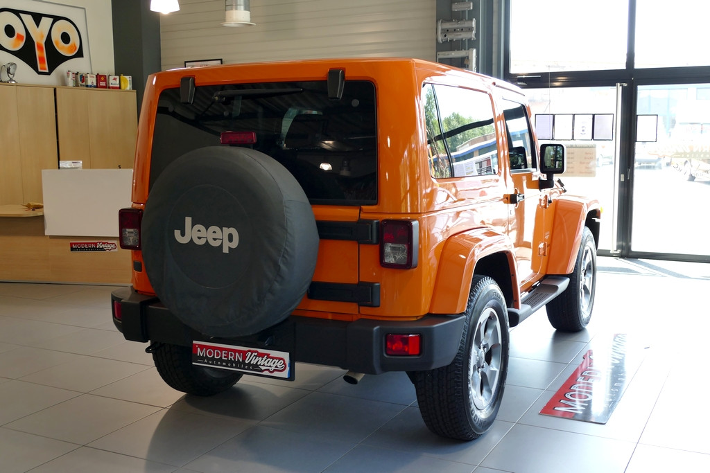 Jeep Wrangler 2.8 CRD 200cv Sahara Orange Crush!